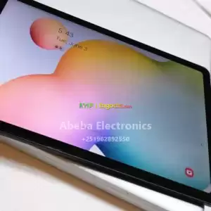 SAMSUNG Galaxy TAB S6 lite  Safety cover 🥢 64gb Storage 🥢4 GB Ramsupport sim and memory w in Ethiopia